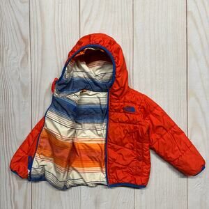 The North Face Boys Toddler 2T Reversible Perrito Insulated Hooded Jacket